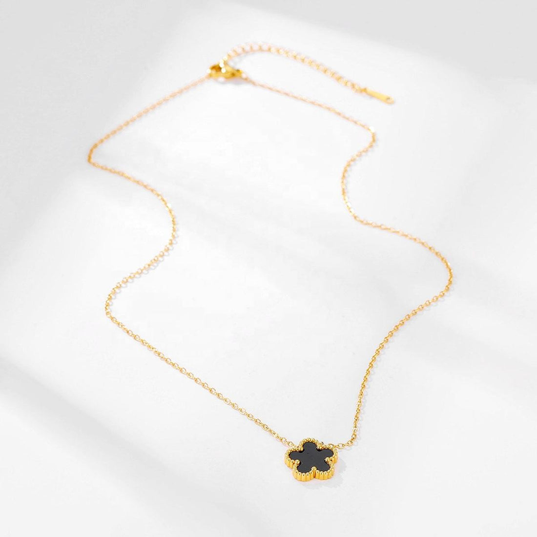 Black Vancleef Necklace