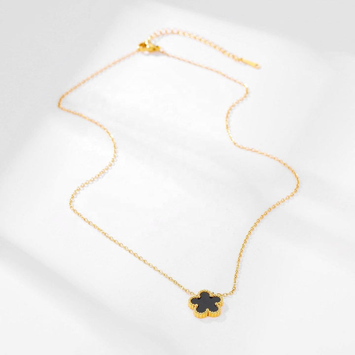 Black Vancleef Necklace